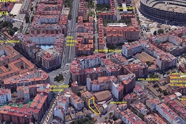 Venta / Solar C/ José Grollo y C/ Segarría (Benicalap)